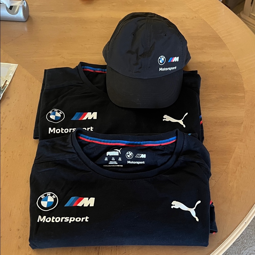 BMW Motorsport Black Short Sleeve Tee